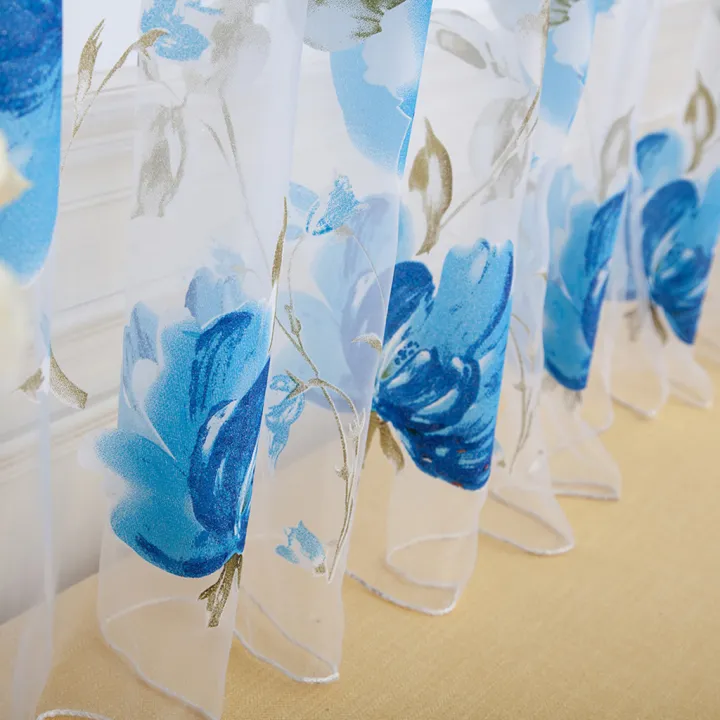 Floral%20Tulle%20Curtains%20For%20Living%20Room%20White%20Sheer%20Curtains%20For%20Bedroom%20Door%20Short%20Kitchen%20Window%20Curtains%20Drapes%20decoration%20-%20Image%203