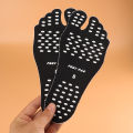 Non-slip Seaside Beach Shoes Equipped with Anti-skid Shoes Beach Socks Pad Feet Sticker Insoles Flexible Beach Feet. 