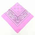 1/2/4PCS New Fashion Hip Hop 100% Cotton Bandana Square Scarf 55cm*55cm Black Red Paisley Headband Printed For Women/Men.