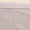Womens Nylon Ice Silk Seamless Boyshort Underwear Anti-See-Through Breathable Non-Curling Safety Pants.