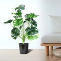 Large Green Palm Leaves Monstera Artificial Plants Tropical Plastic Tree Plant Home Garden Decor Living Room Balcony Decor. 