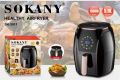Sokany Digital Air Fryer 5 Ltr With Detachable Basket. 