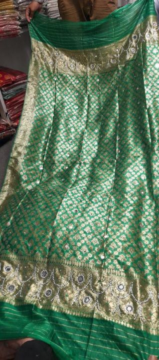Green Banarasi Dupatta  indian banarsi only 2500