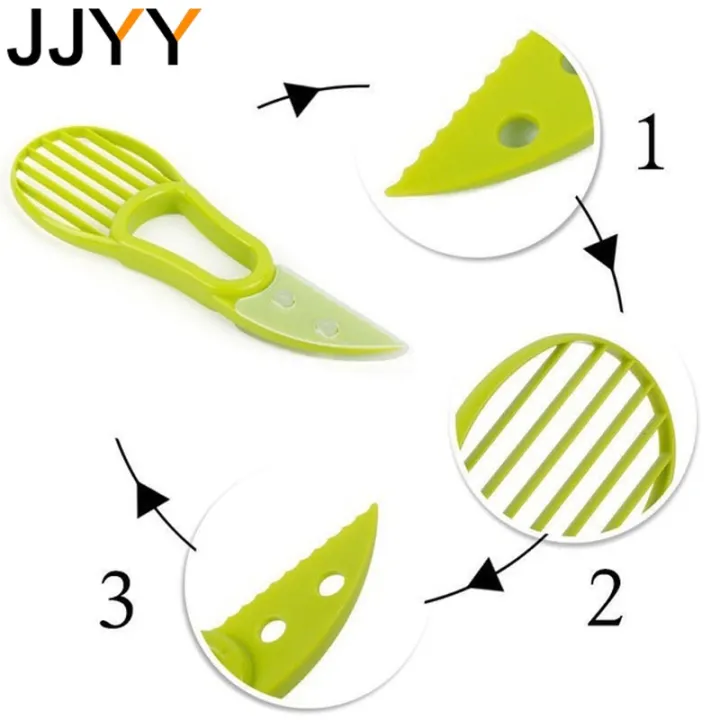 JJYY%203%20In%201%20Avocado%20Slicer%20Shea%20Corer%20Butter%20Fruit%20Peeler%20Cutter%20Pulp%20Separator%20Plastic%20Knife%20Kitchen%20Vegetable%20Tools%20-%20Image%206