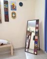 Terracotta wall art mirror.
Size: 24"×60". 