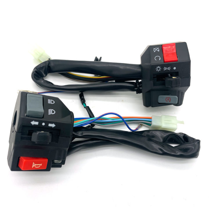 1%20Pair%20Motorcycle%20Handle%20Bar%20Switches%20Horn%20Turn%20Signal%20Electric%20Start%20Handlebar%20Controller%20Switch%20For%20SRZ%20MTR%20HONDA%20Universal%20-%20Image%202