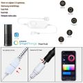 Tuya Zigbee DC12V RGB LED Under Cabinet Light Dimmable Puck Light Voice Control Festival Wardrobe Bedroom Kitchen Alexa . 