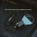 SEAMETAL Retro Mini Bulb Pendant Hanging Soft Glow Ambient Light for Car Interior Atmosphere Decoration Lamp LED Night Light. 