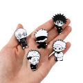 Jujutsu Kaisen Lapel Pins Ryomen Sukuna Satoru Gojo Itadori Yuji Brooch Backpack Clothes Badge Accessories Cosplay Fans .
