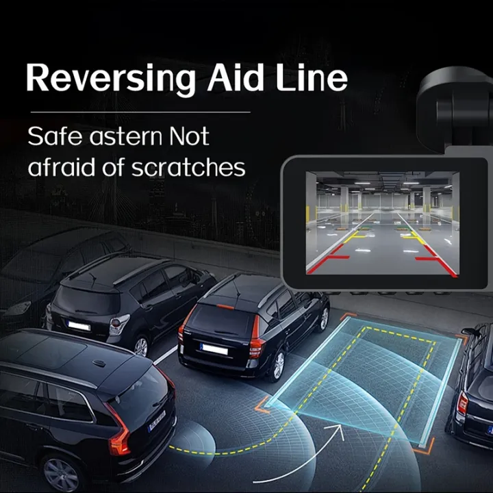 Dash%20Cam%202/3%20Channel%20Car%20Black%20Box%20WiFi%20DVR%20HD%201080P%20Video%20Front%20Built-in%20and%20Rear%20Camera%20W/IR%20Night%20Vision%20car%20accessories%20-%20Image%205