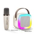 K12 Karaoke Machine Portable 5.3 PA Bluetooth Speaker System with 2 Wireless Microphones Home Family Singing Children's Gifts. 