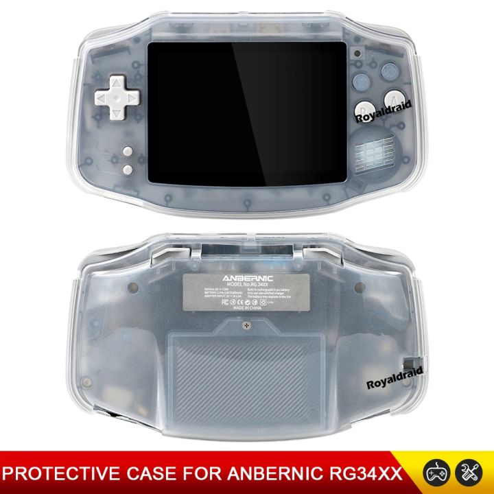 TPU%20Half%20Transparent%20Soft%20Shell%20Case%20Protective%20Cover%20For%20ANBERNIC%20RG34XX%20Handheld%20Game%20Console%20Anti-Scratch%20Storage%20Box%20-%20Image%207