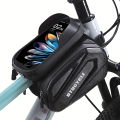 Mountain Bike Front Beam Bag, Mountain Bike Double Bag, Mobile Phone Bag, Upper Tube Bag, Waterproof Saddle Bag, Cycling Equipme. 