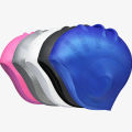 Adults High Elastic Swimming Caps Men Women Waterproof Swimming Pool Cap Protect Ears Long Hair Large Silicone Diving Hat.