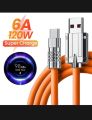 original Fiber cable 120W fast charging type c android deta transfer. 