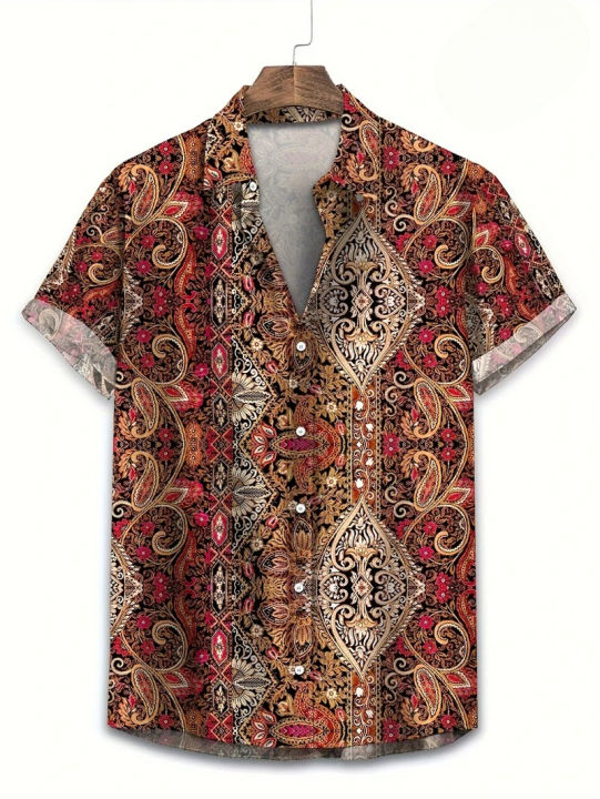 Hawaii%20Shirts%20for%20Men%203D%20Paisley%20Graphic%20Short-sleeved%20T-shirt%20Casual%20Lapel%20Buttons%20Male%20Tops%20Summer%20Oversized%20Bohemian%20Man%20Tees%20-%20Image%205