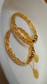 Ladies Fashionable Artificial Gold Bangles-Fancy Bangles-Size:Adjustable. 