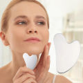 1pc Gua Sha Facial Tool Stainless Steel GuaSha Massage Tool Natural Universal Facial Silver Metal Gua Sha Board Beauty Skin Care. 