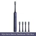 Mijia Sonic Electric Toothbrush T302 3colors 4 Brush Heads IPX8 Water Proof 360° Wireless Charging 4 Modes Cleaning Teeth. 