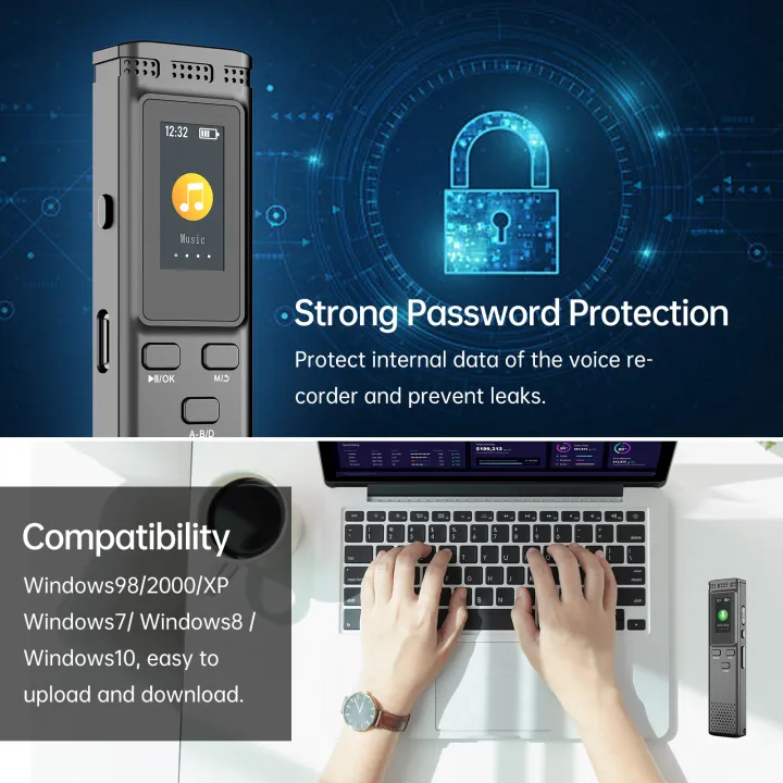 64GB/16GB/8GB%20Digital%20Voice%20Recorder%20Voice%20Activated%20Audio%20Recording%20Noise%20Reduction%20with%20Playback%20MP3%20Music%20Player%20288hrs%20-%20Image%204