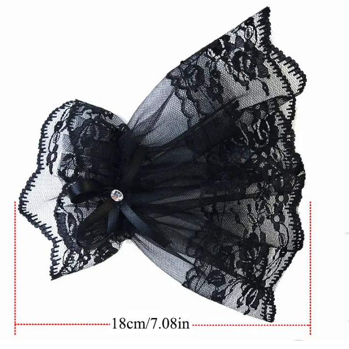 Women%20Short%20Arm%20Sleeves%20Lace%20Wrist%20Cuffs%20Bracelets%20Solid%20Black%20White%20Gloves%20Gothic%20Fingerless%20Gloves%20Bowknot%20Fashion%20Glove1%20-%20Image%206