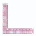 L-type ruler drawing supplies quilting ruler right-angle sewing accessories patchwork tools clothing cutting technology ruler. 