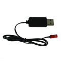 3.7V  USB Charging Cable JST SM 1.25 2.0 2.5 3.5 MX2.0  Plug Lithium Battery Charger for RC Aircraft Helicopter Toys Accessories. 
