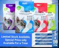 CLEAN+ Clumping Cat Litter 8kg/4kg - Lemon, Apple, Lavender, Rose Scented - Non-Slip, Non-Toxic, 5L/10L Packs. 