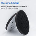 SEAMETAL 2pcs Interface Pad 5 Inch 8 Holes Hook and Loop Soft Sponge Cushion Buffer Pads for Sanding Disc 125mm Sander Pads. 