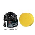 Car Tire Shining Wax - Tire Polishing Wax, UV Protection and Waterproof Coating, Restores Black Finish and Prevents Cracking. 