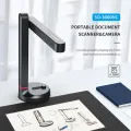 NETUM Book Scanner T101 Autofocus Document Scanner Max A4 A3 Size with Smart OCR Led Table Desk Lamp for Family Home Office. 