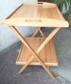 2 Tier Folding table. 