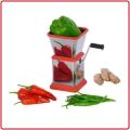 Stainless Steel Manual Hand Chopper Chilli Cutter Vegetable Chopper Manual Meat Mincer Chatni Machine. 