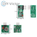 Smart Electronics 433Mhz RF transmitter and receiver Module link kit For arduino/ARM/MCU WL diy 315MHZ/433MHZ wireless. 