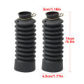 2Pcs Motorcycle Front Fork Dust Proof Sleeve Protector Damping   Shock Absorber Dust Cover Gaiters Gators Boots Universal. 