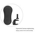 Computer Arm Rest For Desk Adjustable Ergonomic Wrist Rest Support For Keyboard Armrest Extender Rotating Mouse Pad Holder. 