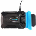 COOLCOLD K27 Portable Notebook Laptop Cooler USB Air Extracting Cooling Vacuum Fan Radiator Laptop Notebook Cooler.