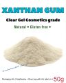Xanthan Gum Clear 50g | For Clear Gel Making. 