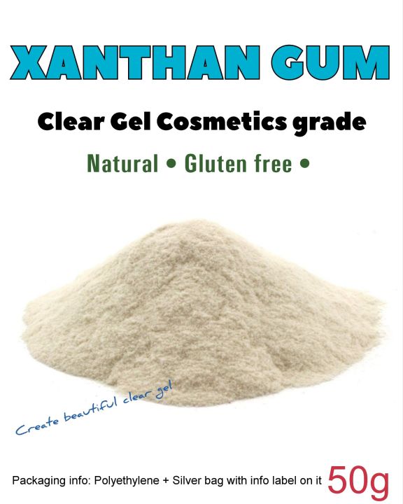 Xanthan Gum Clear 50g | For Clear Gel Making