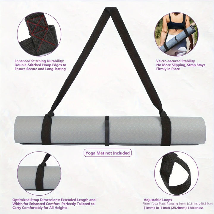 Adjustable%20Yoga%20Mat%20Storage%20Strap%20with%20Thickened%20Carrier%20-%20Multi-Purpose%20Fitness%20Strap%20Suitable%20for%20Yoga%20Mats,%20Gym%20Eq%20-%20Image%204