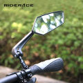 Bicycle Rear View Mirror Bike Cycling Clear Wide Range Back Sight Rearview Reflector Adjustable Handlebar Left Right Mirror. 