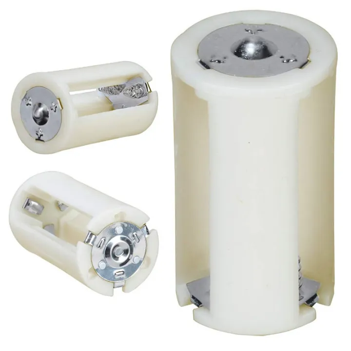 4pcs%20AA%20To%20D%20Battery%20Box%20High%20Quality%203x%20AA%20To%20D%20Size%20Battery%20Adapter%20Converter%20Holder%20Switcher%20Case%20Box%20For%20Battery%20Storage%20-%20Image%202
