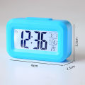 LED Digital Alarm Clock 9*2.5*5.5 Cm Electronic Screen Desktop Home Office Backlight Snooze Lovely Desk Electronic Clock. 