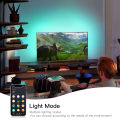 Smart Zigbee USB LED Lights Tuya WiFi RGB LED Strip DC5V COB Tape Ribbon Smart LED TV Back Lighting Work With Alexa  Home lightify. 