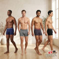Romeo Underwear for Men’s 4 Pcs Pack All Season Wear, High-Quality Fabric, Boxer Style Available in Multicolor 1. 