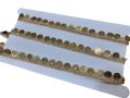 BISMA ZARI MAHAL / Coins Lace For Women / 8 Yerds / Full Dupatta Lace / Best quality / Sitaro Wali Lace / 3 Colours Avalable / Silver -Golden - Dal Gold / 0.50 inch width.... 