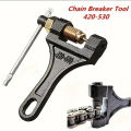 Versatile Chain Breaker All-Terrain Vehicle Universal Chain Breaker Tool Durable Steel 420-530 Chain Easy DIY Repair Motorcycle. 