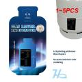 Magnetic Gas Level Indicator gas capacity Test sticker Card residual indicator  items Cylinder empty Alarm Alerts. 