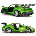 1/36 Porsche 911 GT3 918 Spyder Taycan Toy Car Racing Model RMZ CiTY Diecast Metal Miniature Collection  For Boys Children. 