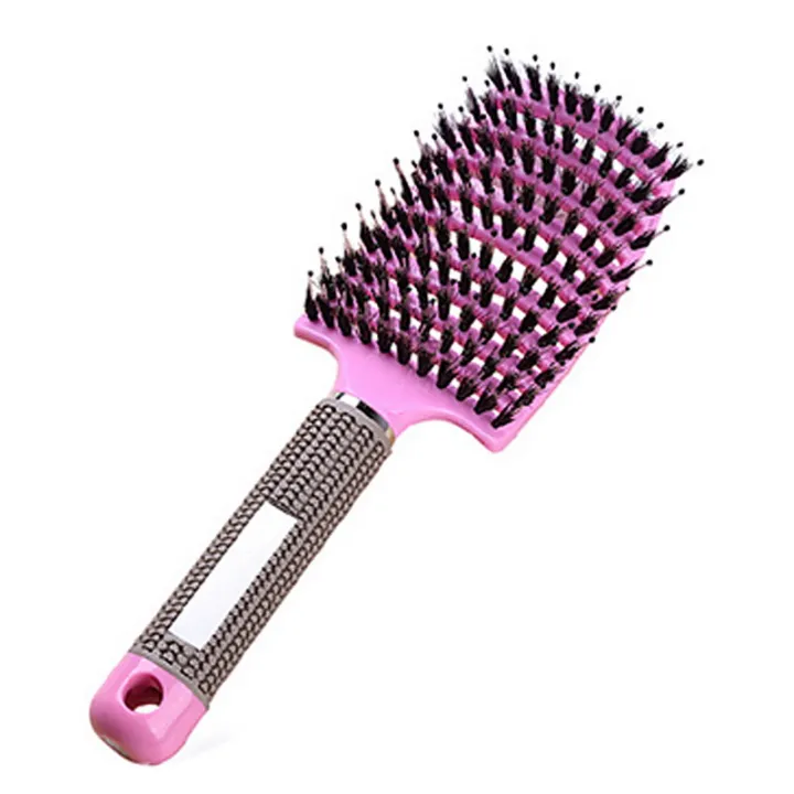 Kids'%20Hair%20Scalp%20Massage%20Brush%20Girls'%20Detangling%20Hairbrush%20Nylon%20Bristles%20for%20Wet%20Curly%20Hair%20Ideal%20Styling%20Tool%20Salon%20Home%20Use%20-%20Image%203